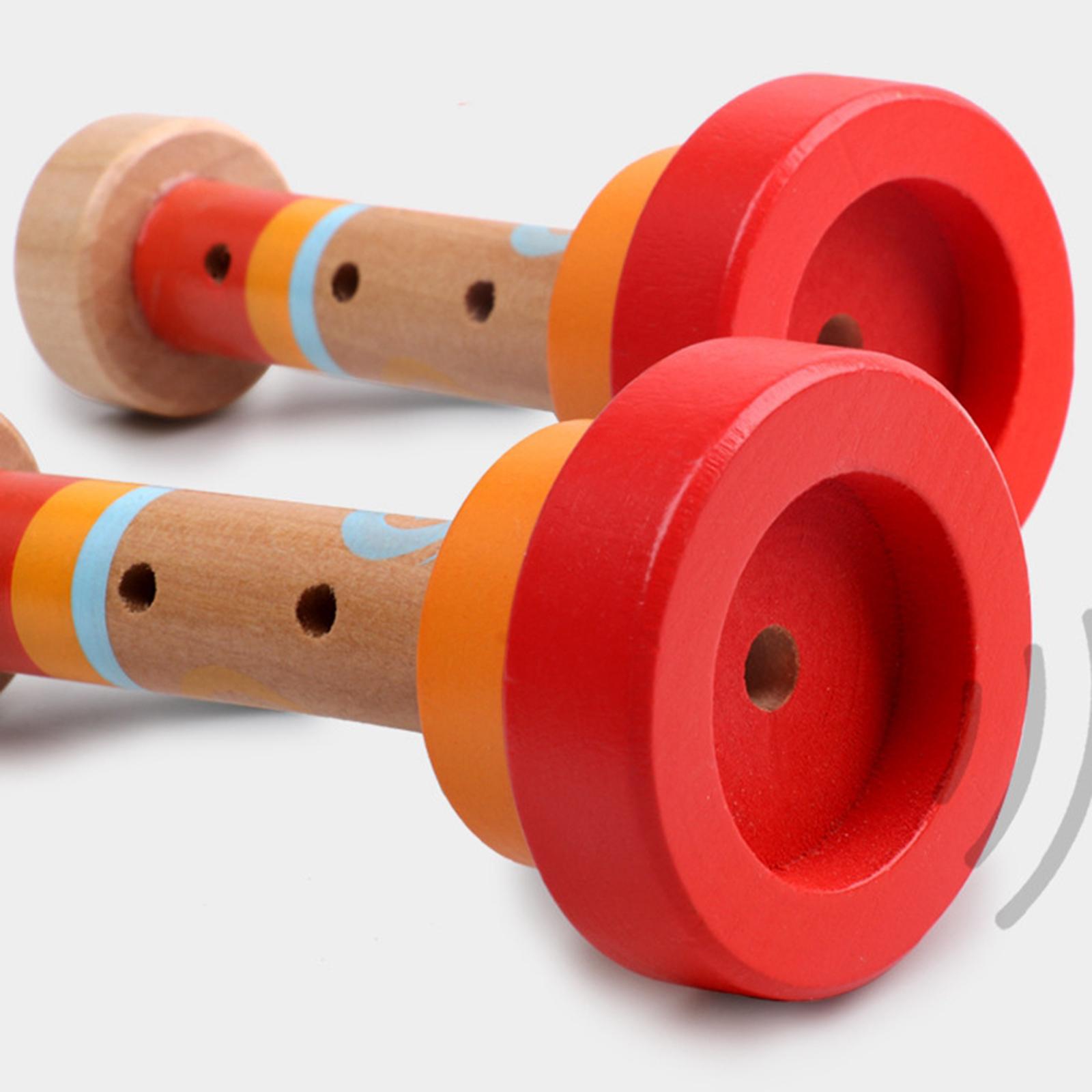 Musical Instrument Bugle - Mainan Terompet Kayu untuk Anak-anak, Alat