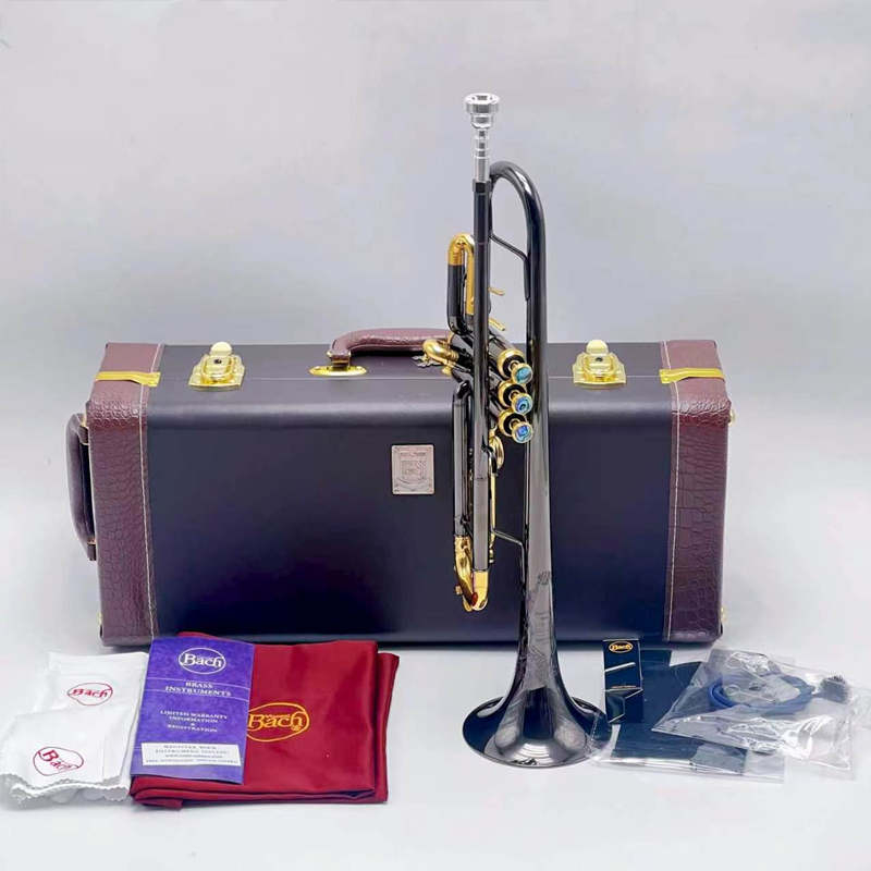 Musical Instrument Bugle - Terompet Stradivarius 37 Anniversary Silver Trumpet