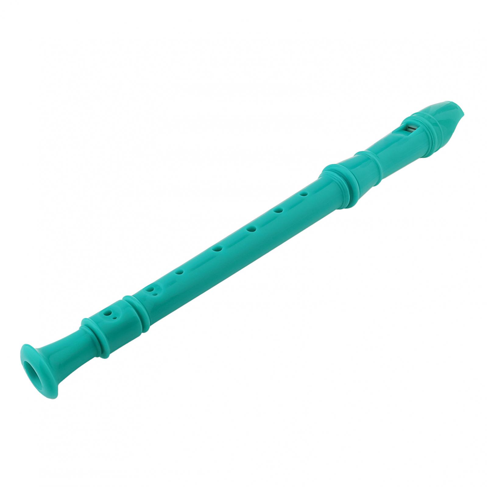 Soprano Recorder Plastic - 4 Paket Kunci C Plastik ABS,