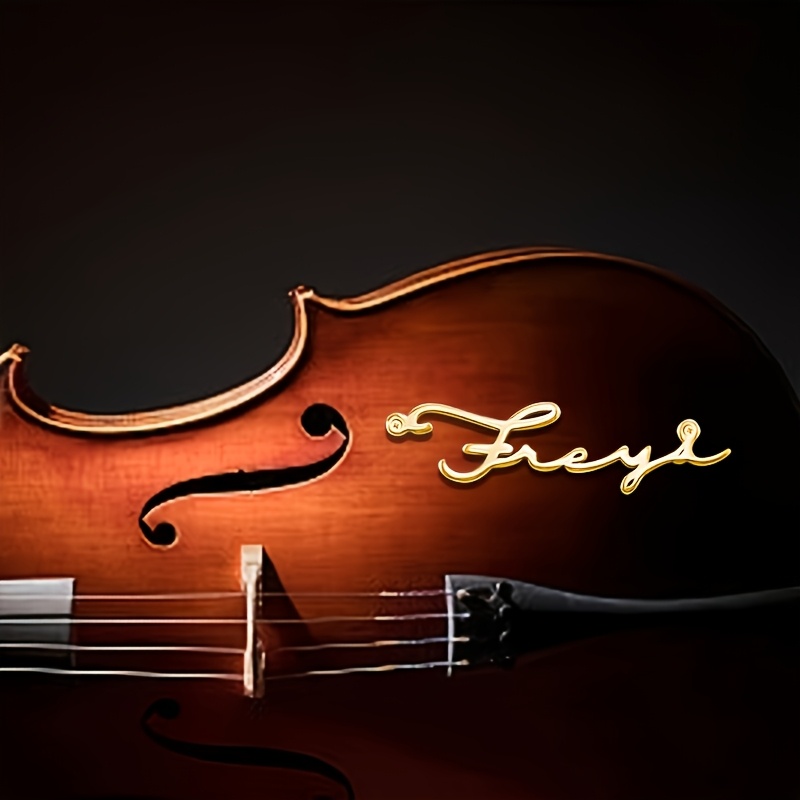 Musical Instrument And Names - [Papan Nama Dekoratif Kustom] dengan nama,