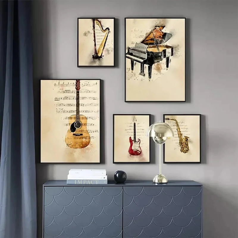 Alat Musik Piano Gitar Gaya Vi - Picture Of Musical Instrument ulasan dan harga