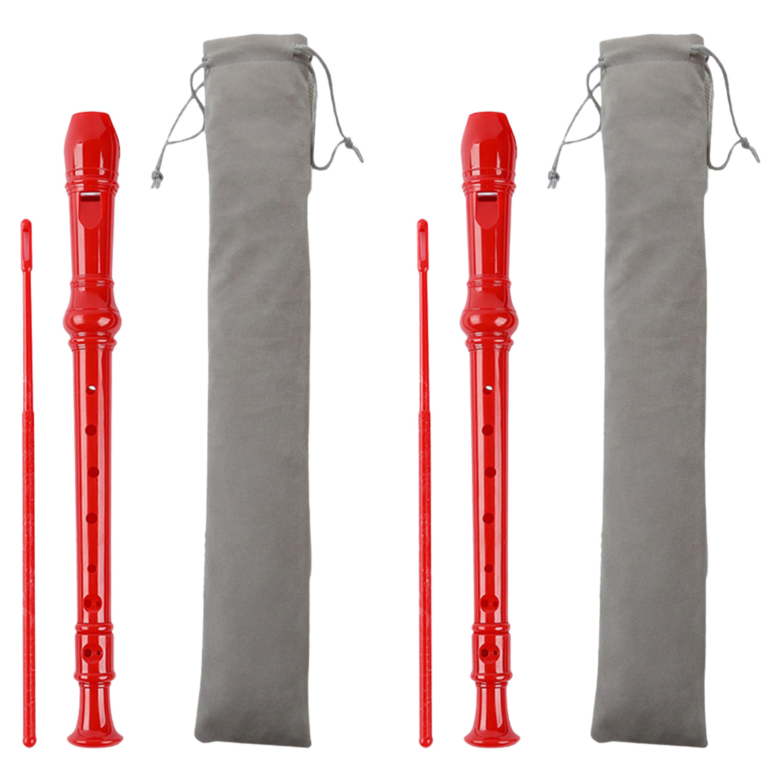 2 Set Alat Musik Rekorder Sopr - Soprano Recorder Plastic ulasan dan harga