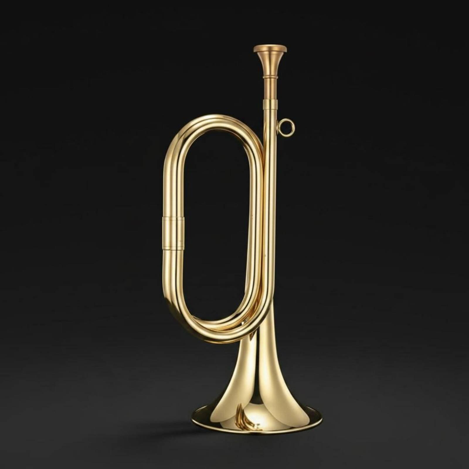 Terompet Kuningan Portabel unt - Musical Instrument Bugle ulasan dan harga