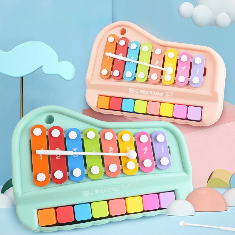 Piano Xylophone 8 Nada 2-in-1  - Musical Instrument Harmonium ulasan dan harga