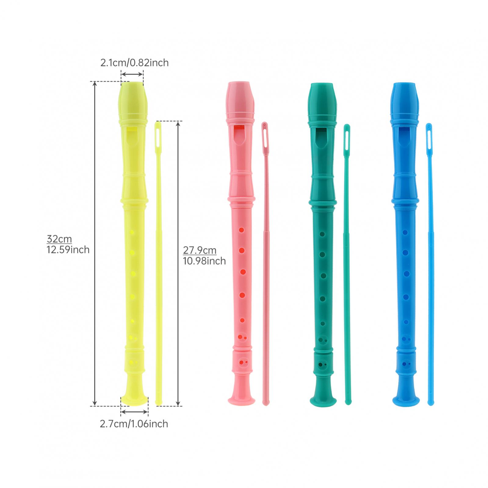 4 Paket Kunci C Plastik ABS, R - Soprano Recorder Plastic ulasan dan harga