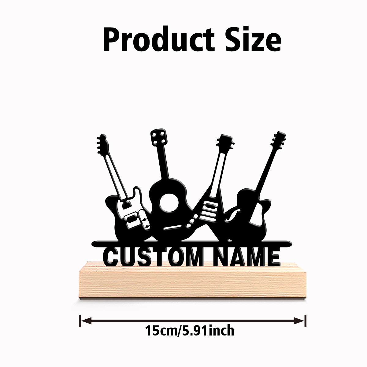 1pc Patung Besi Instrumen Musi - Musical Instrument And Names ulasan dan harga