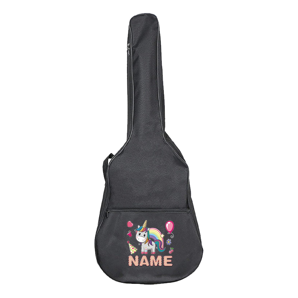 Tas Gitar Custom Nama 36-41 in - Musical Instrument And Names ulasan dan harga