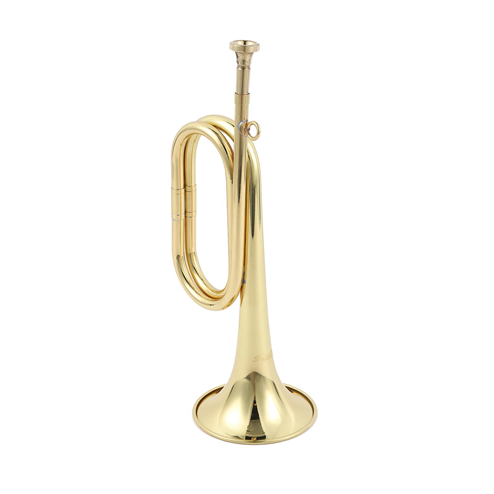 Alat Musik Kuningan Mini Terom - Musical Instrument Bugle ulasan dan harga
